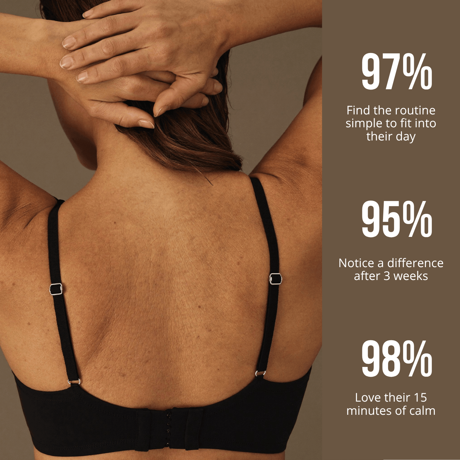 Montainoir™ Massaging & Shaping Bra – Black