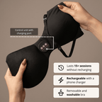 Montainoir™ Massaging & Shaping Bra – Black