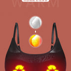 Wireless massage bra