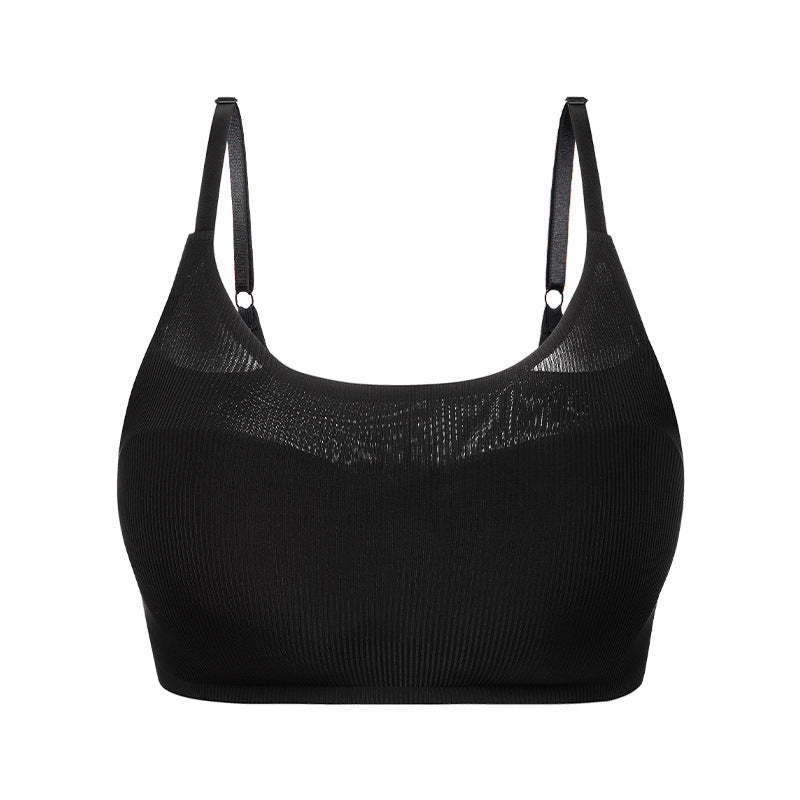 Wireless massage bra