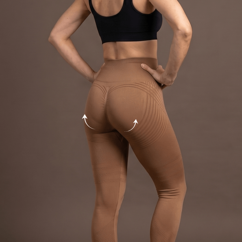 Anti-Cellulite Leggings – Brown