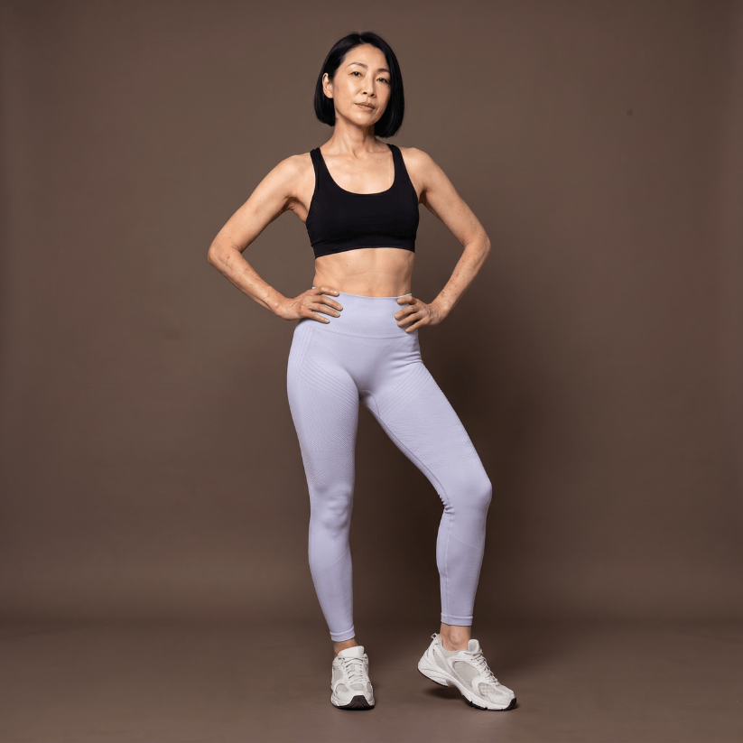 Anti-Cellulite Leggings – Light Purple