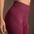 Anti-Cellulite Leggings – Burgundy