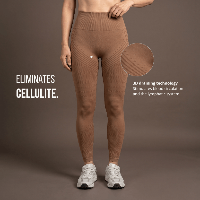 Anti-Cellulite Leggings – Brown